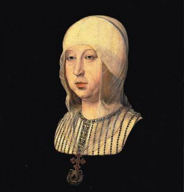 Изабелла Католическая. Портрет работы Хуана де Фландеса, 1496 – 1503. Изабелла Католическая. Портрет работы Хуана де Фландеса, 1496 – 1503.