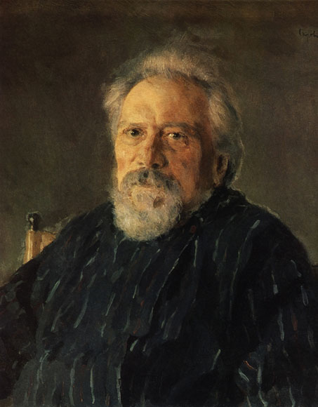 Лесков Николай Семёнович. Портрет работы Валентина Серова, 1894 год Лесков Николай Семёнович. Портрет работы Валентина Серова, 1894 год