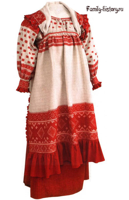 Костюм новобрачной. 1870-1880-е гг. Вологодская губерния, Сольвычегодский уезд. Костюм новобрачной. 1870-1880-е гг. Вологодская губерния, Сольвычегодский уезд.